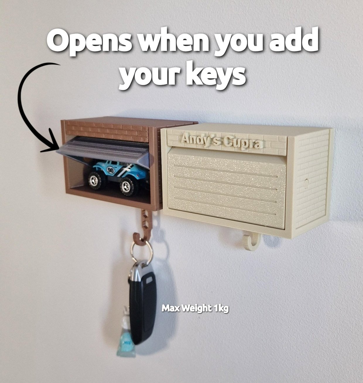 Mini Garage Key Holders