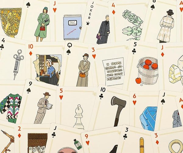Agatha Christie Playing Cards