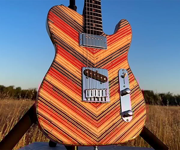 Making Another Awesome Pencil Guitar