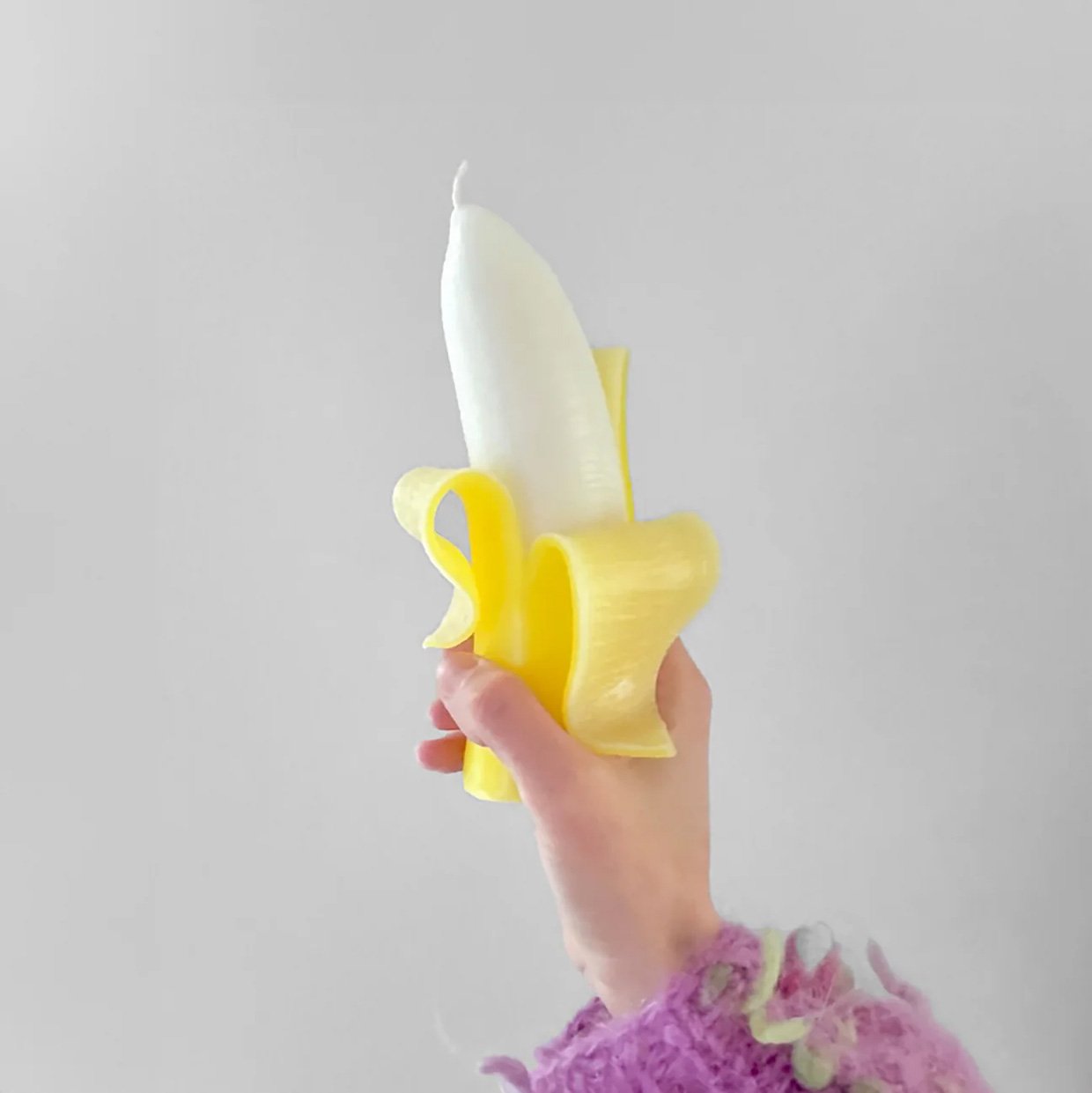 Banana Peeled Candle