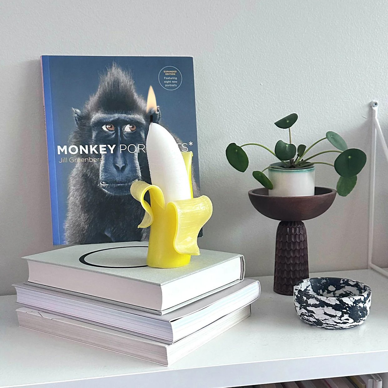 Banana Peeled Candle