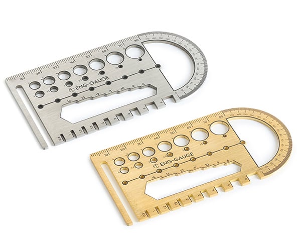 ENG-GAUGE Drawing + Measuring Card
