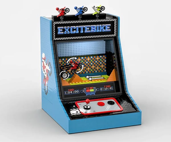 LEGO Excitebike Mechanical Arcade Machine