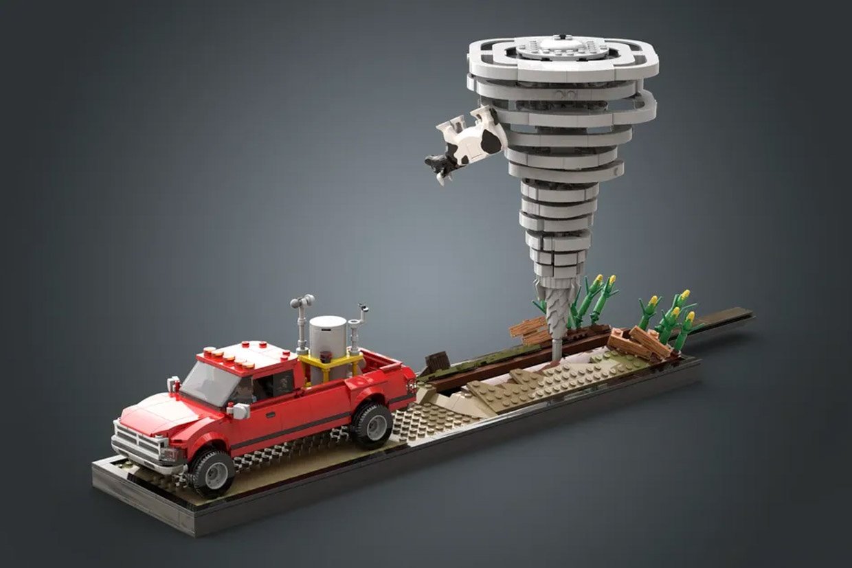 LEGO Twister Diorama