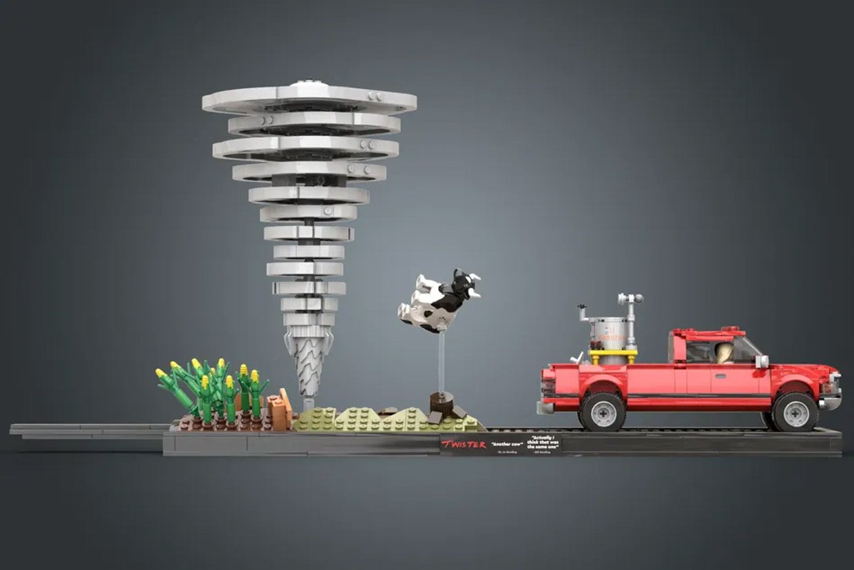 LEGO Twister Diorama