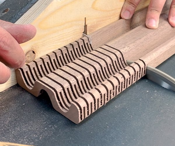 Making a Flexible Wooden Structure