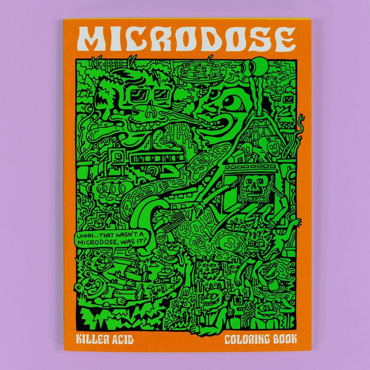 Microdose Coloring Book by Killer Acid