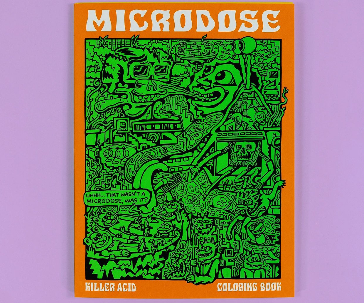 Microdose Coloring Book by Killer Acid