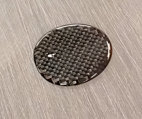A Satisfying Carbon Fiber Pattern Reveal