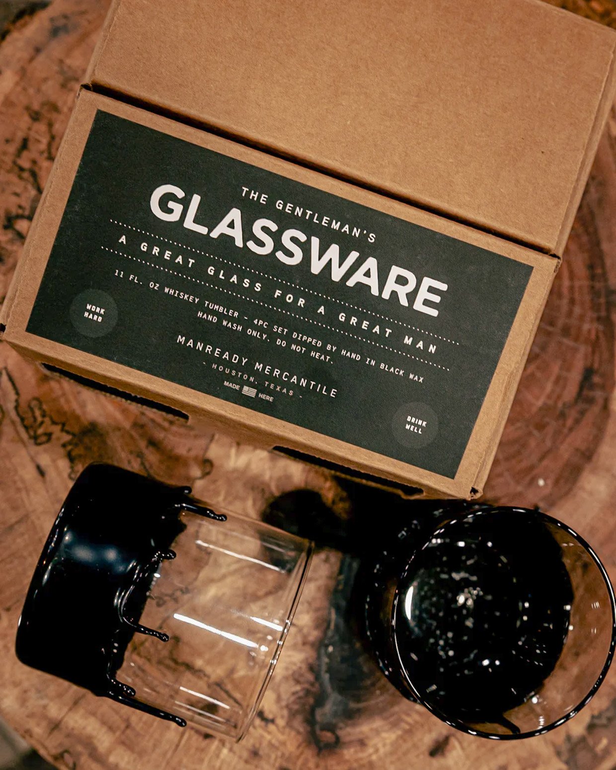 The Gentleman’s Whiskey Glasses