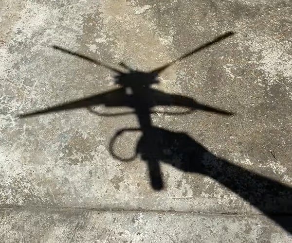 Making a CO2-powered Whirly Bird