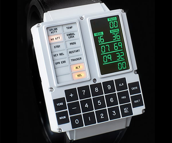Apollo Landing Keypad Calculator Watch