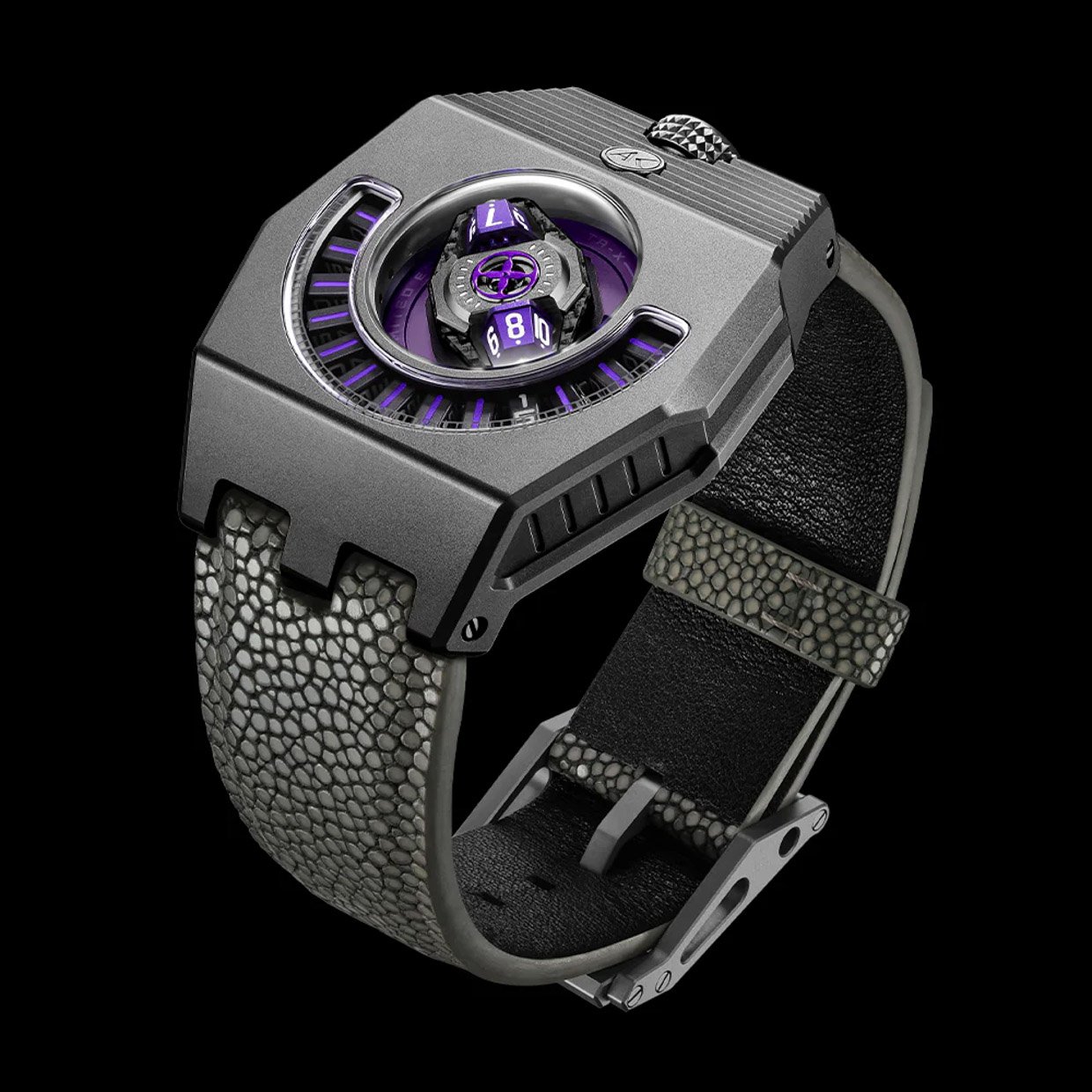 Atowak Manta-X Wandering Hour Watch