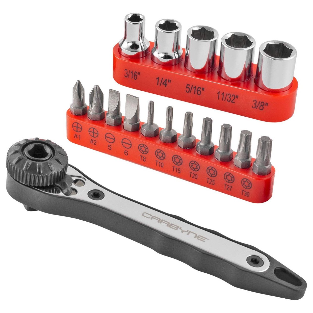 Carbyne Mini Ratchet Screwdriver Set
