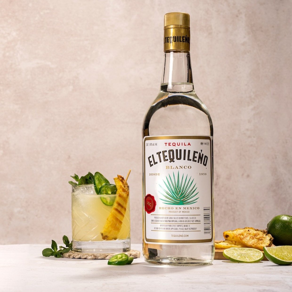 El Tequileño Blanco Tequila
