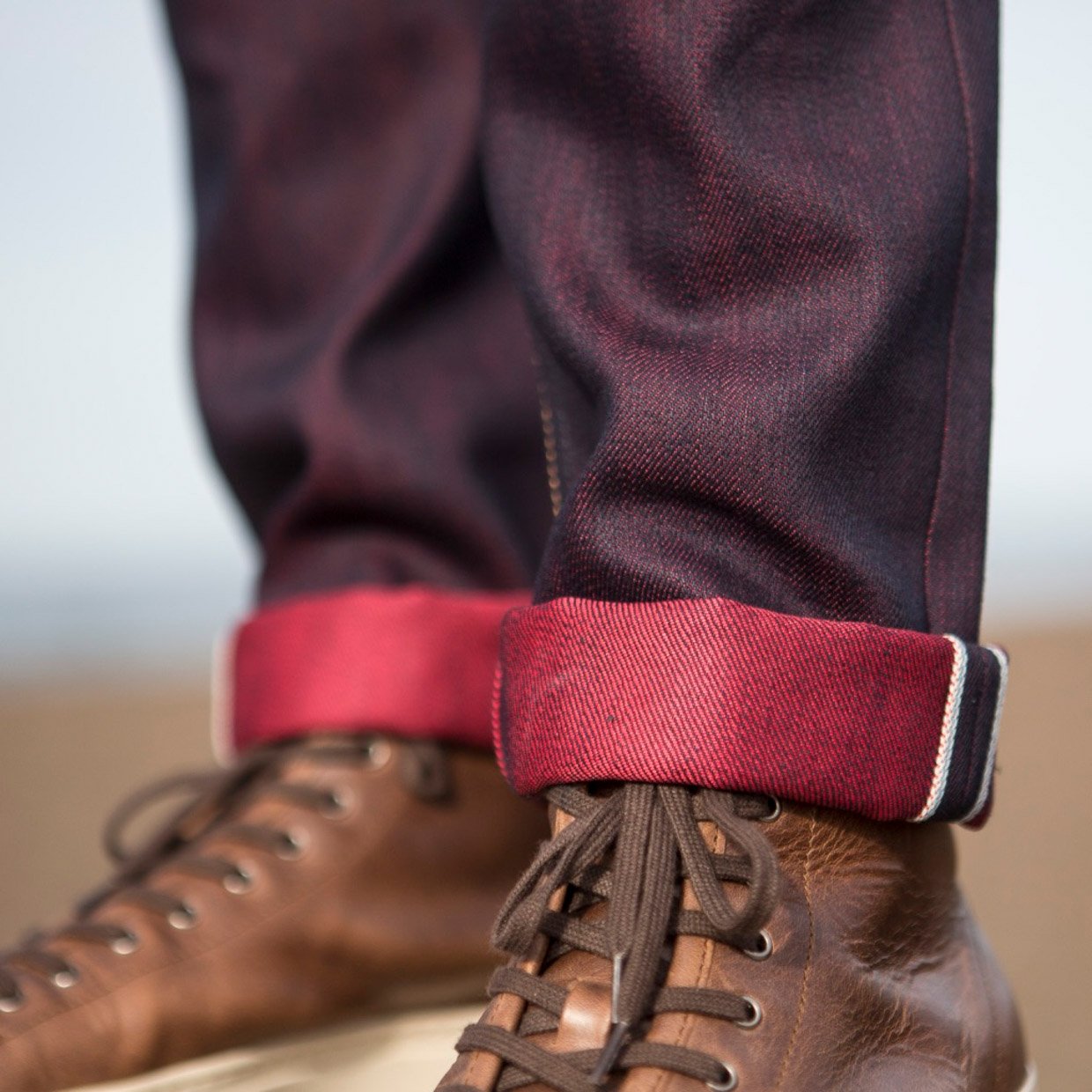 Gustin Japan Red Fire Selvedge Jeans
