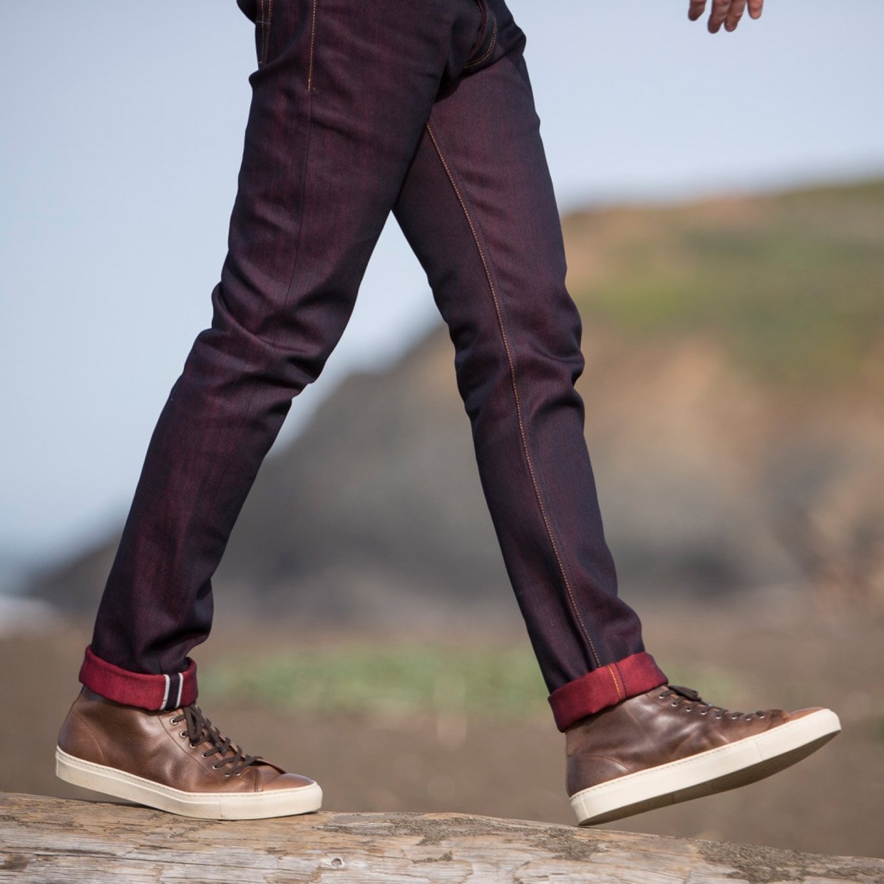 Gustin Japan Red Fire Selvedge Jeans