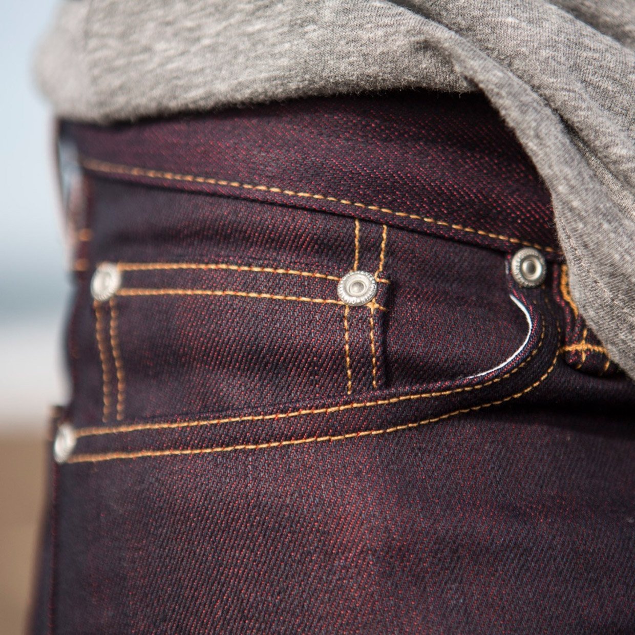 Gustin Japan Red Fire Selvedge Jeans