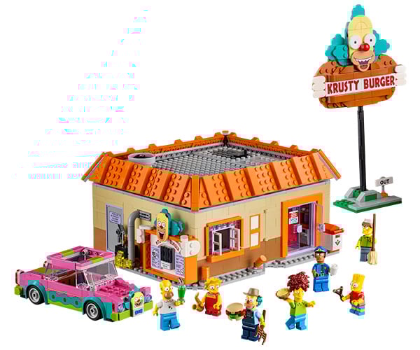 LEGO Icons: The Simpsons Krusty Burger