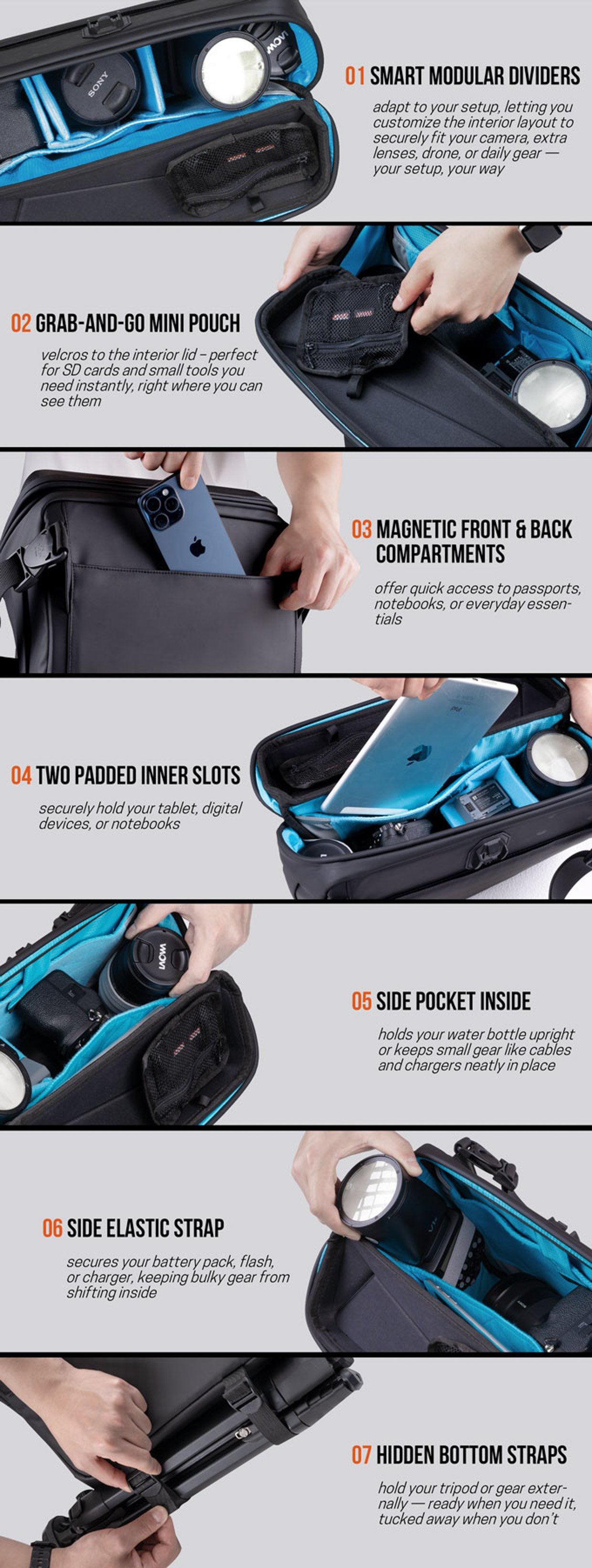 MagGo X Magnetic Camera Sling