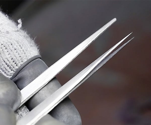 Making Precision Tweezers in Japan