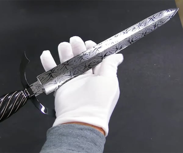 Making a Renaissance-style Dagger