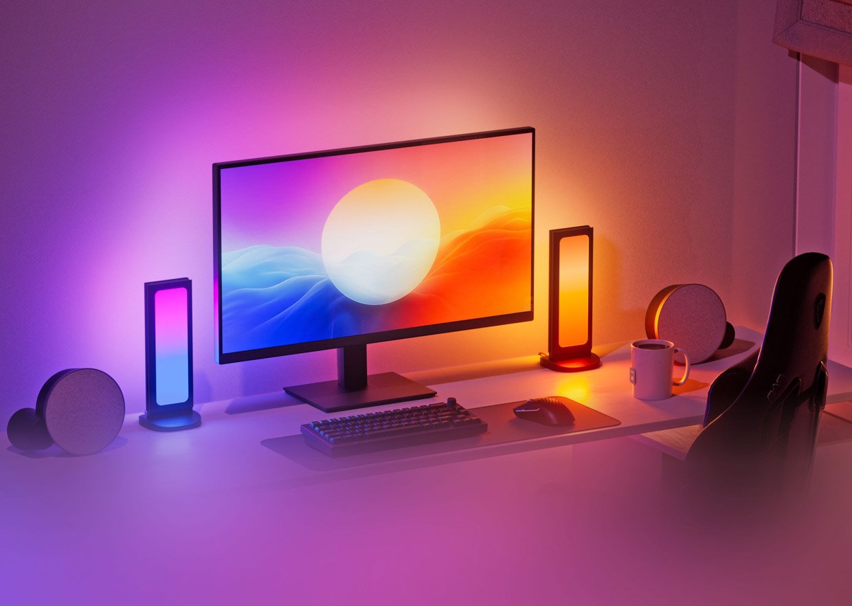 Nanoleaf Pegboard Desk Dock