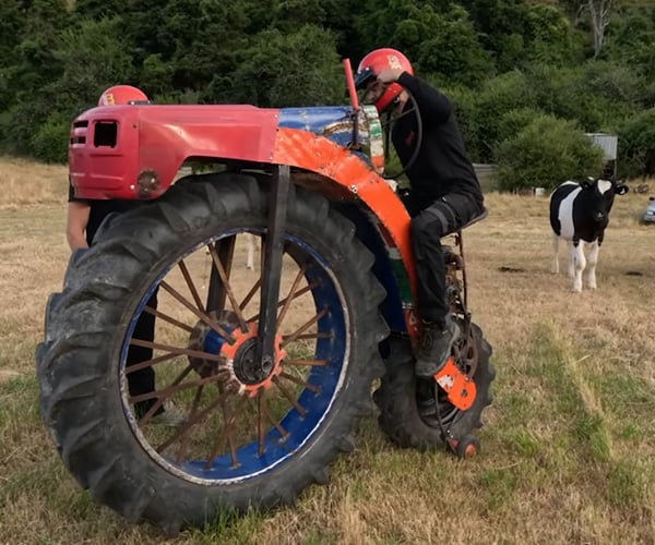 Penny-Farming Tractor Motorcycle