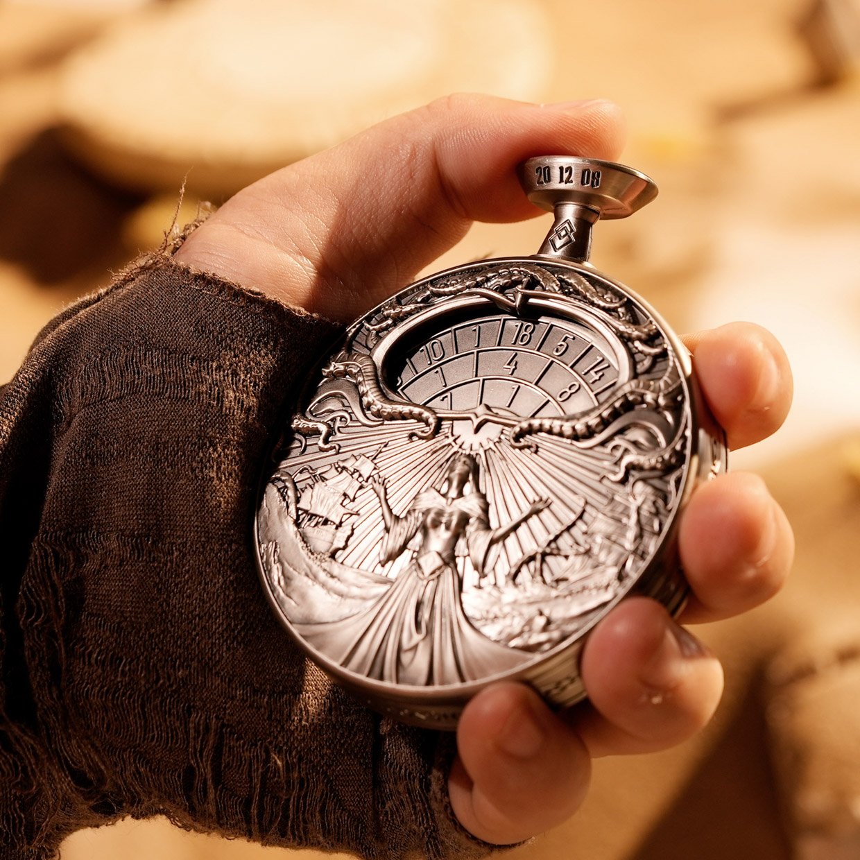 Prophecy Dice Pocket Watch TRPG Dice