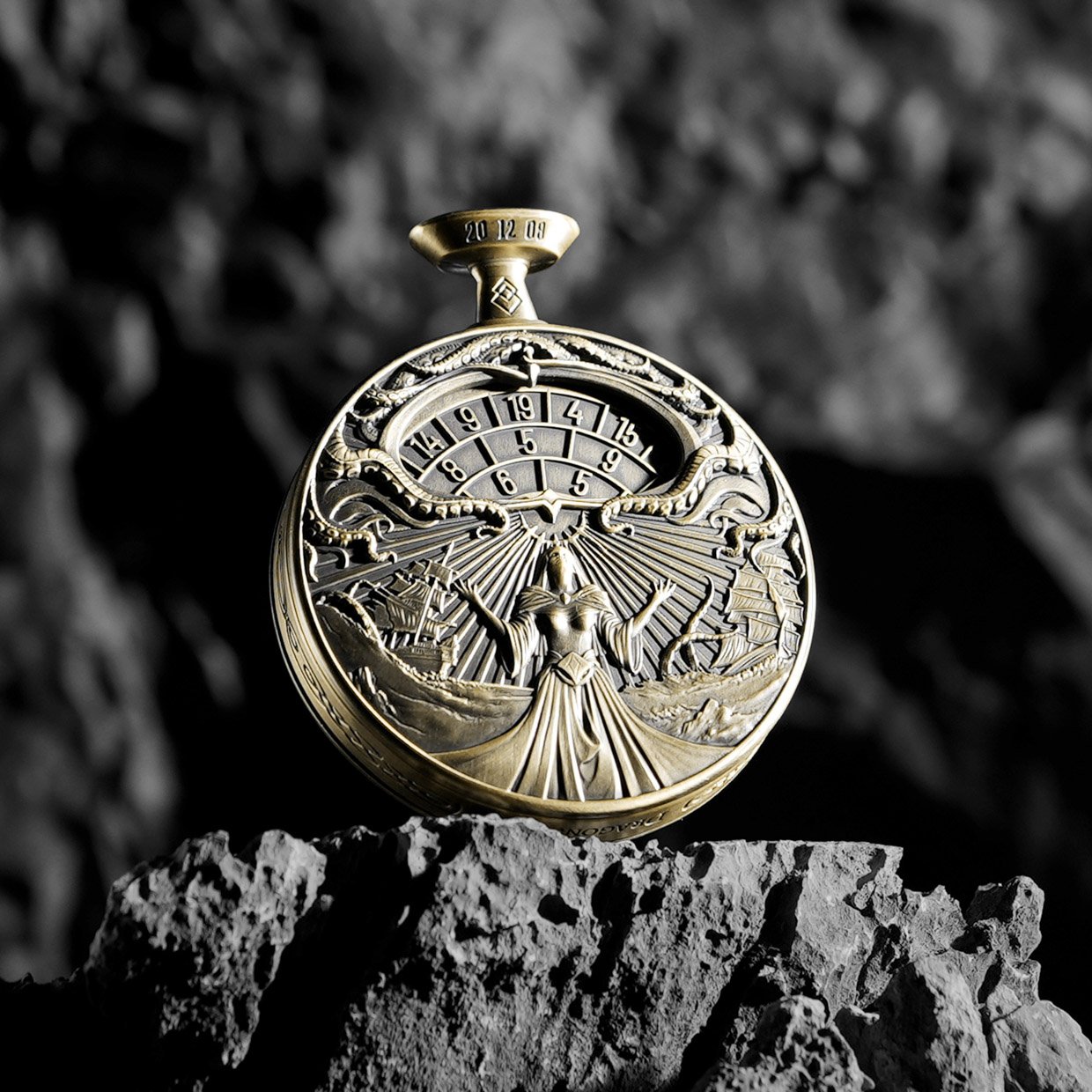 Prophecy Dice Pocket Watch TRPG Dice