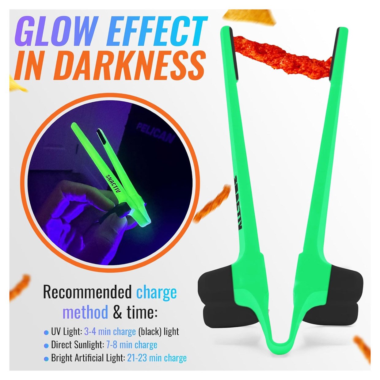 SNACTIV PRO Night Mode Snack Grabbers