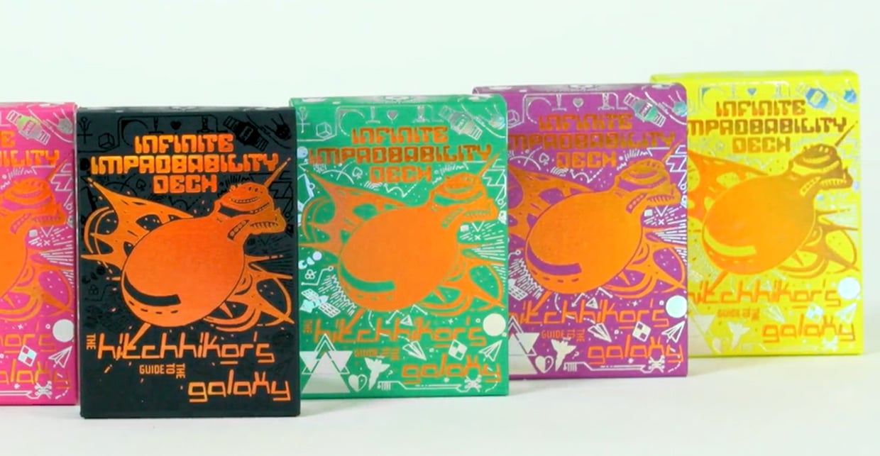 The Hitchhiker’s Guide to the Galaxy Playing Cards