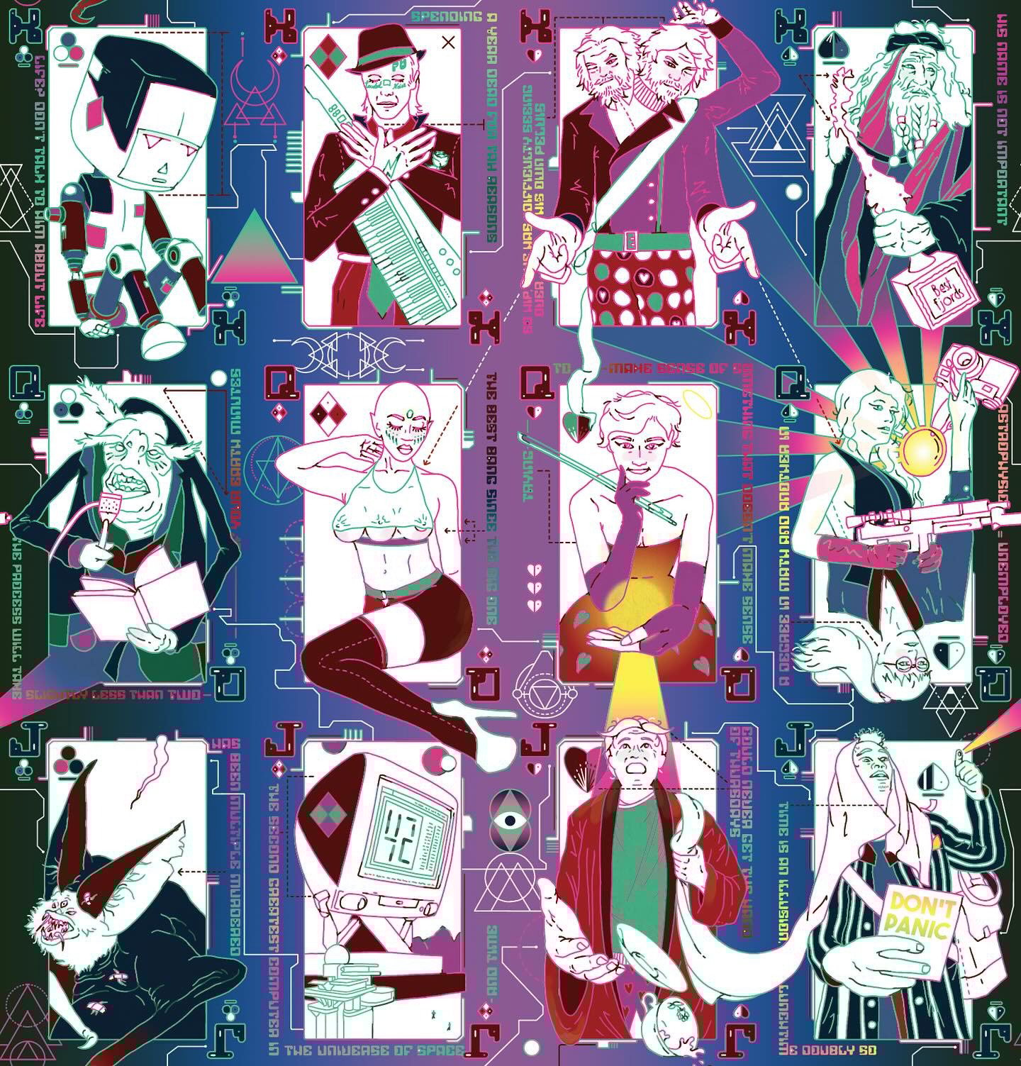 The Hitchhiker’s Guide to the Galaxy Playing Cards