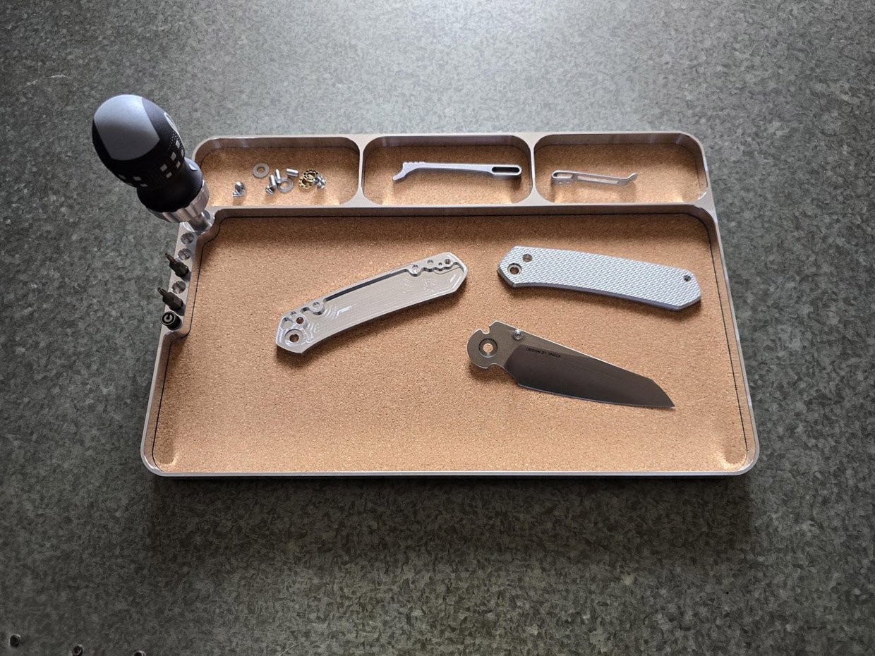 Aluminum Maintenance Tray