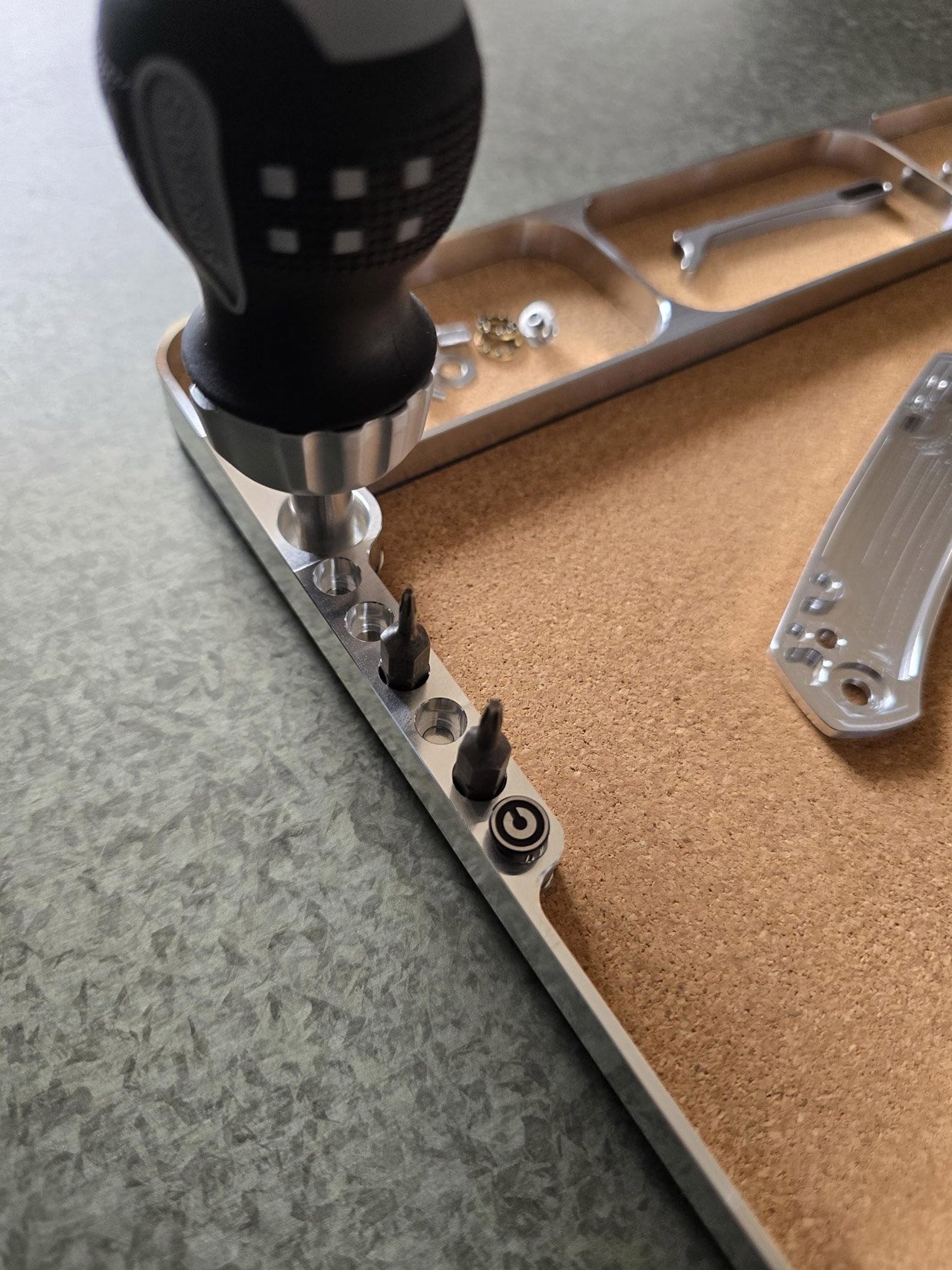 Aluminum Maintenance Tray