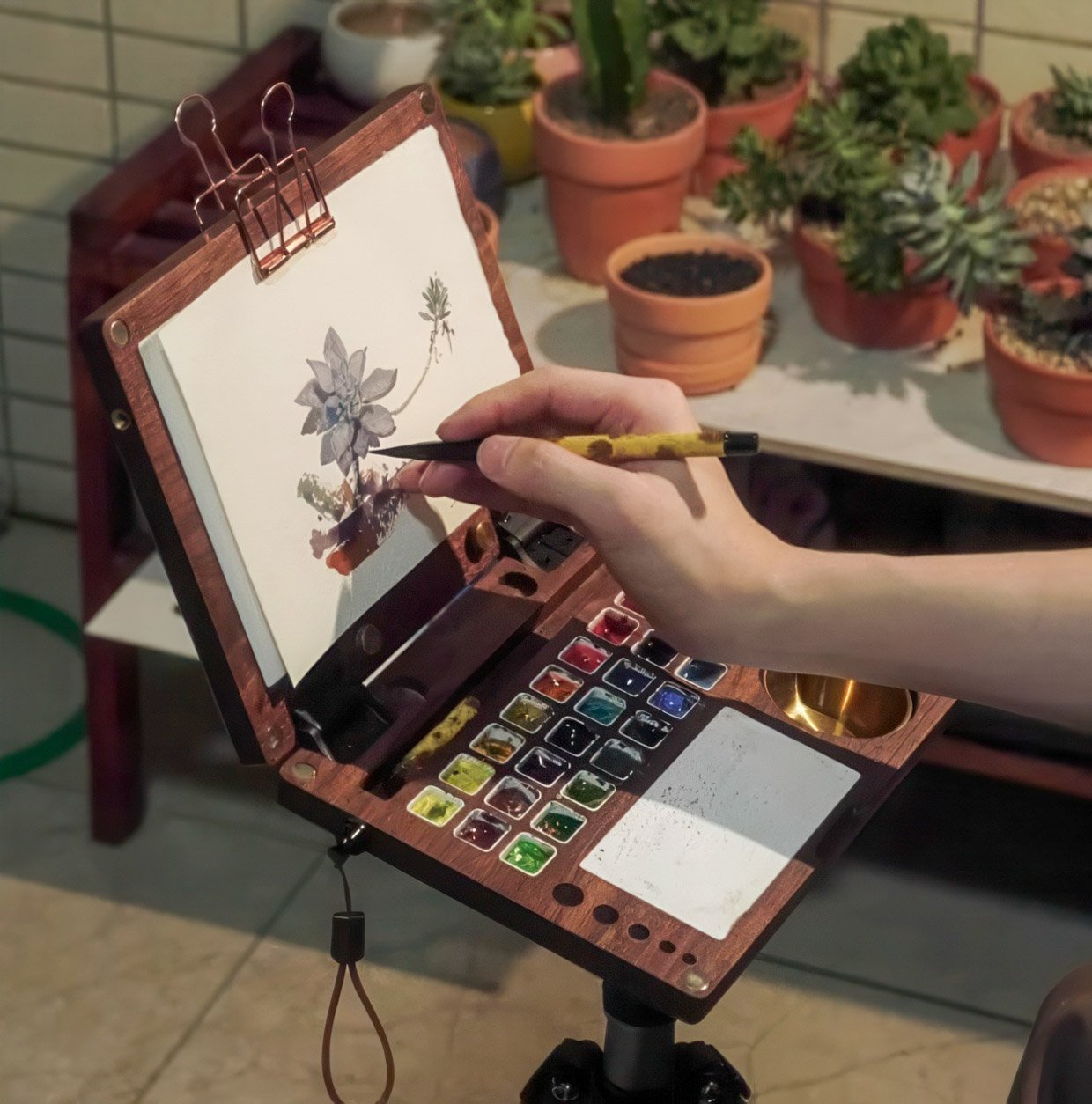ArtMate Master Edition Walnut Art Kit