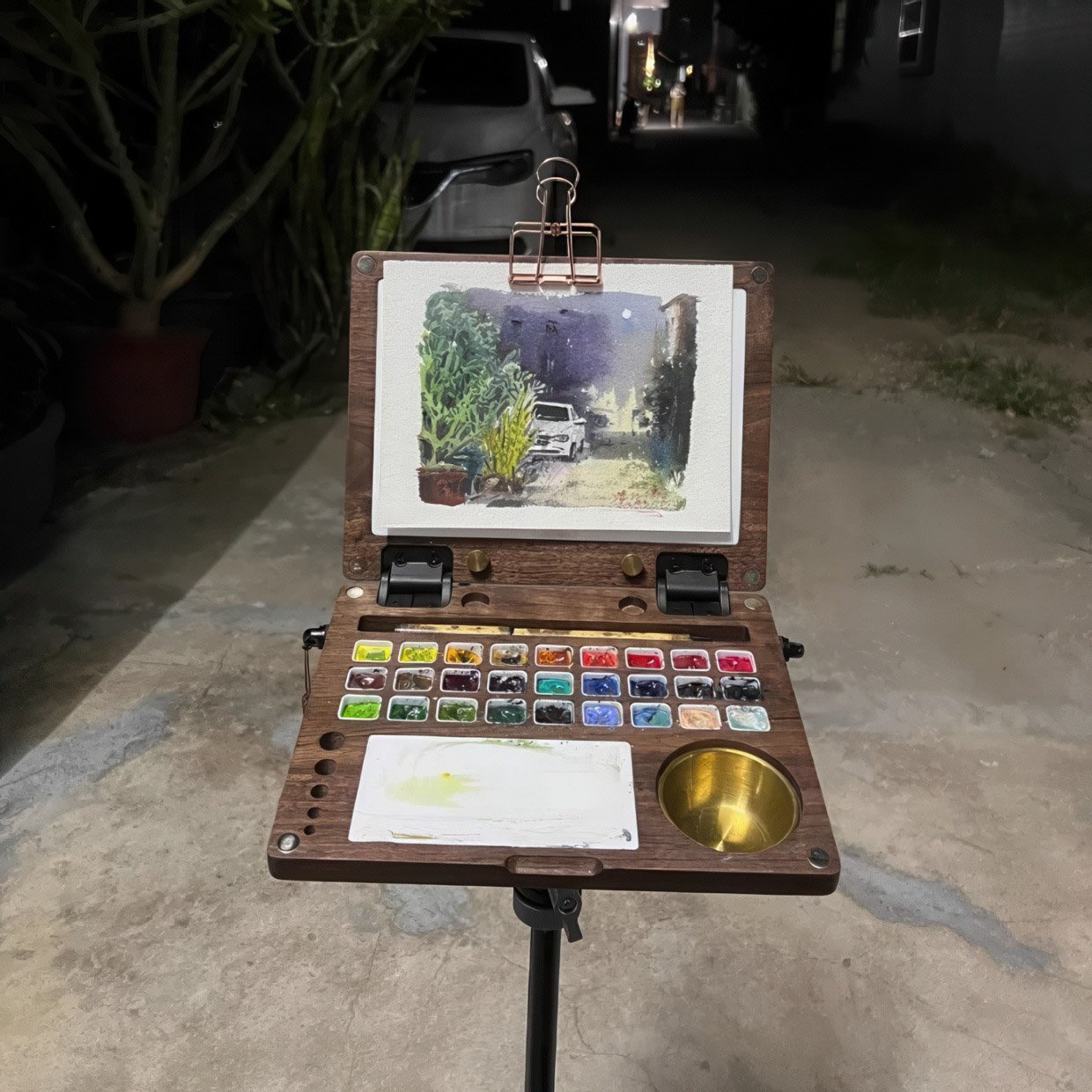 ArtMate Master Edition Walnut Art Kit