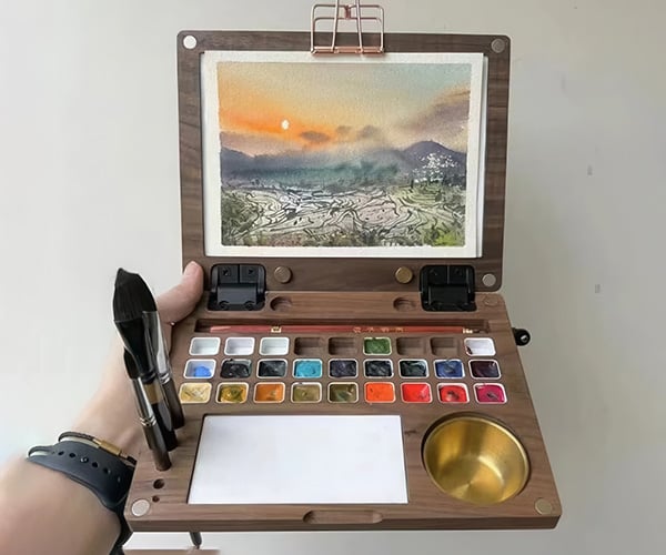 ArtMate Master Edition Walnut Art Kit