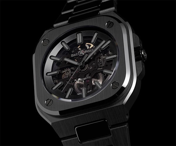 Bell & Ross BR-05 Skeleton Phantom Ceramic Watch