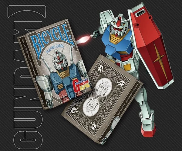 【Deck Only】BICYCLE MOBILE SUIT GUNDAM Play the Mecha Way with These Mobile Suit Gundam Playing Cards