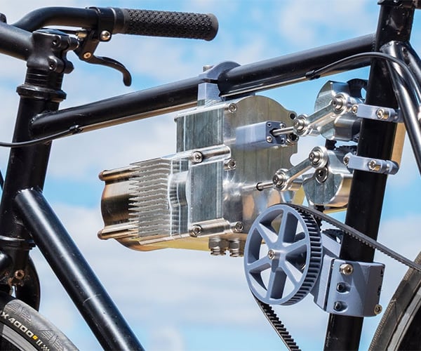 Stirling Bike Engine