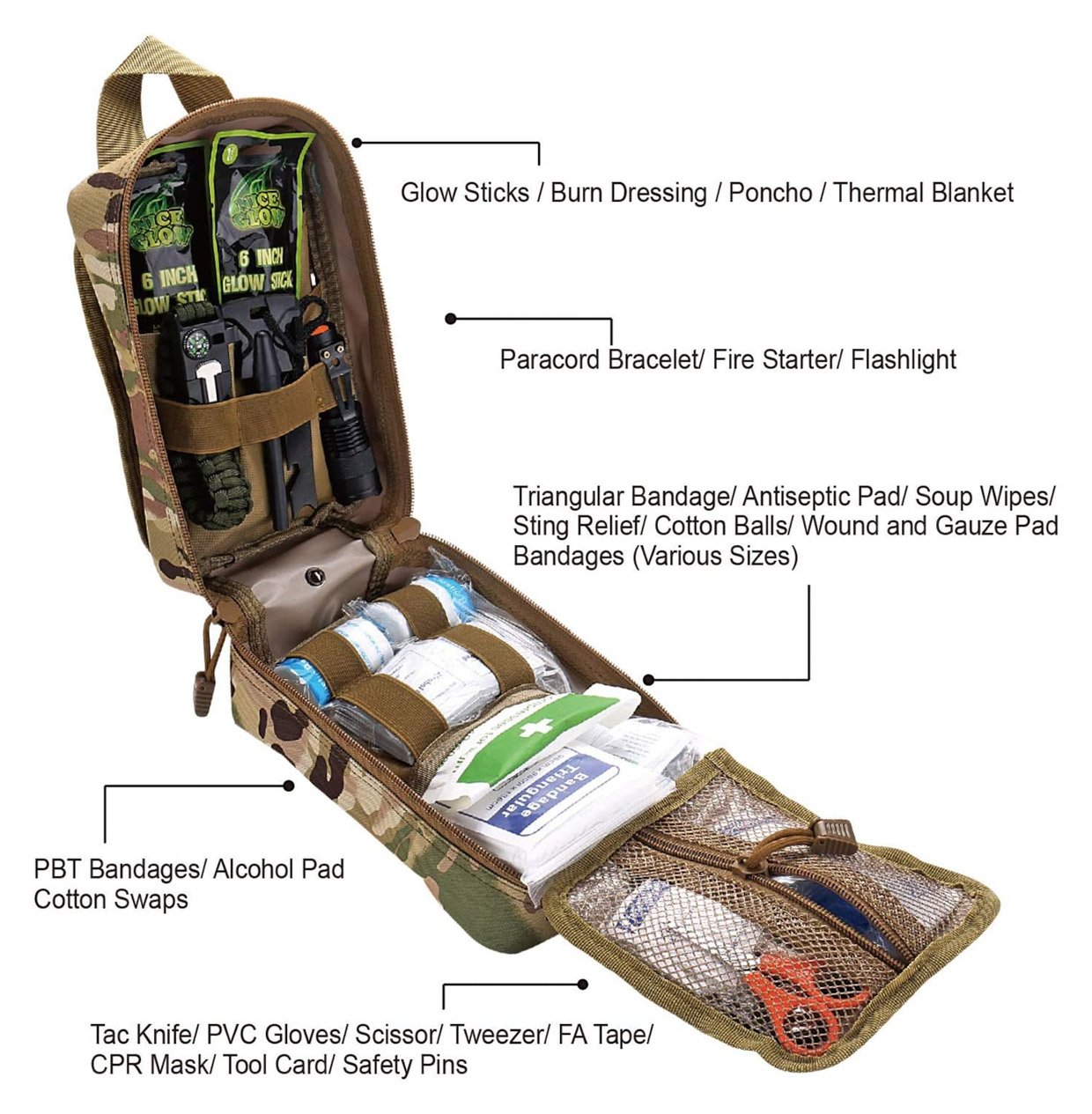 EVERLIT Individual First Aid Kit