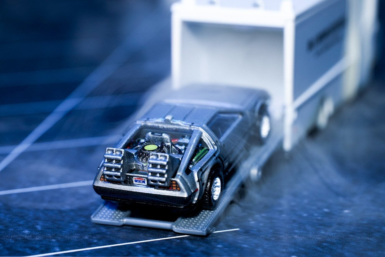 Hot Wheels Back to the Future 40th Anniversary Set