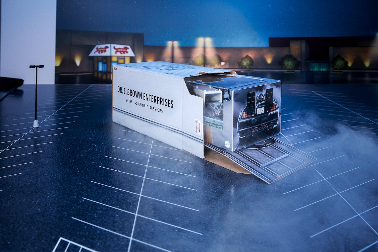 Hot Wheels Back to the Future 40th Anniversary Set