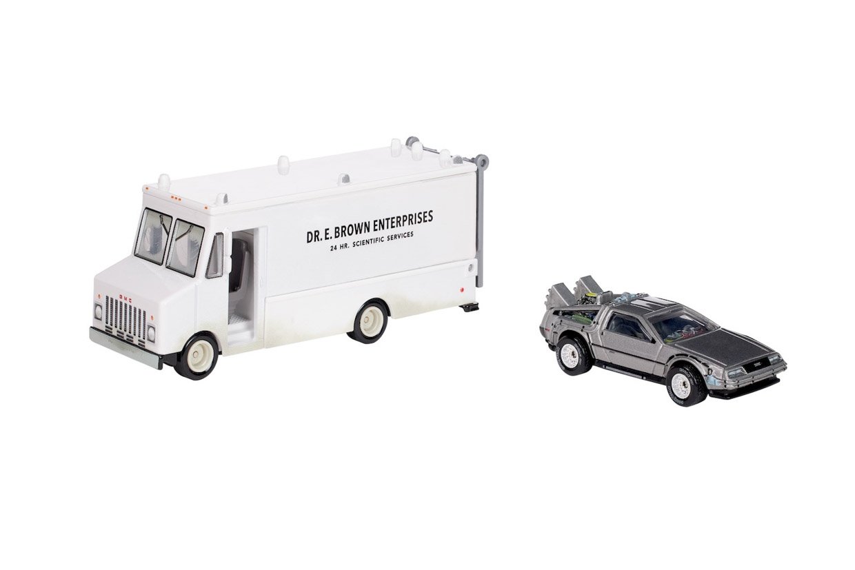 Hot Wheels Back to the Future 40th Anniversary Set