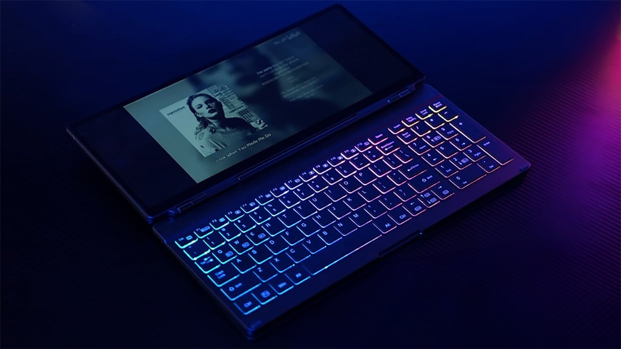 KeyGo Slim Keyboard + Touchscreen
