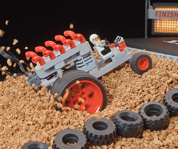 LEGO Vehicle Extreme Obstacle Challenge