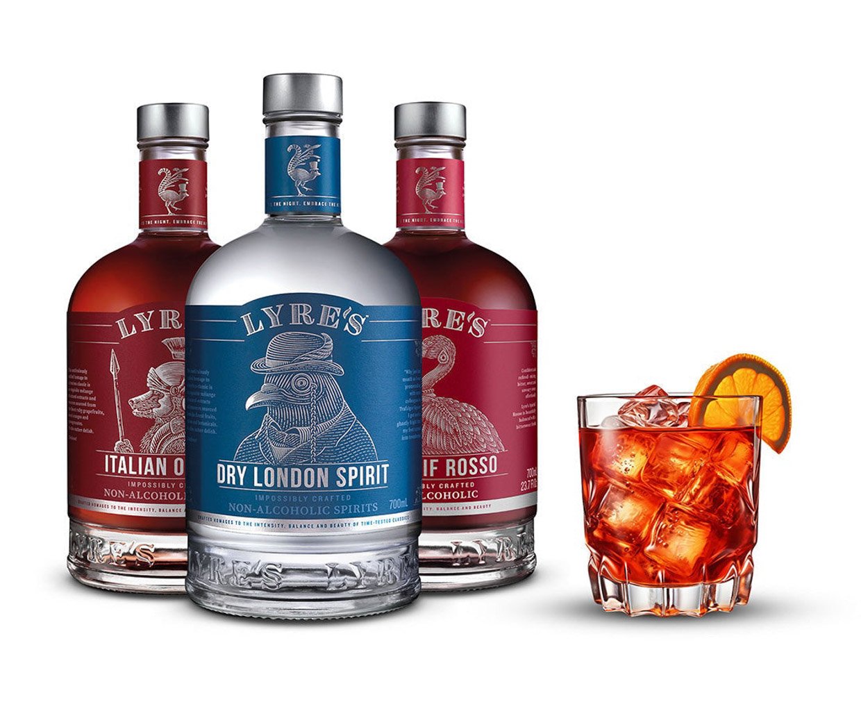 Lyre’s Non-Alcoholic Negroni Set
