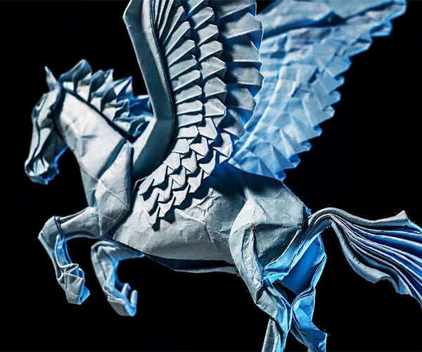 Making an Origami Pegasus