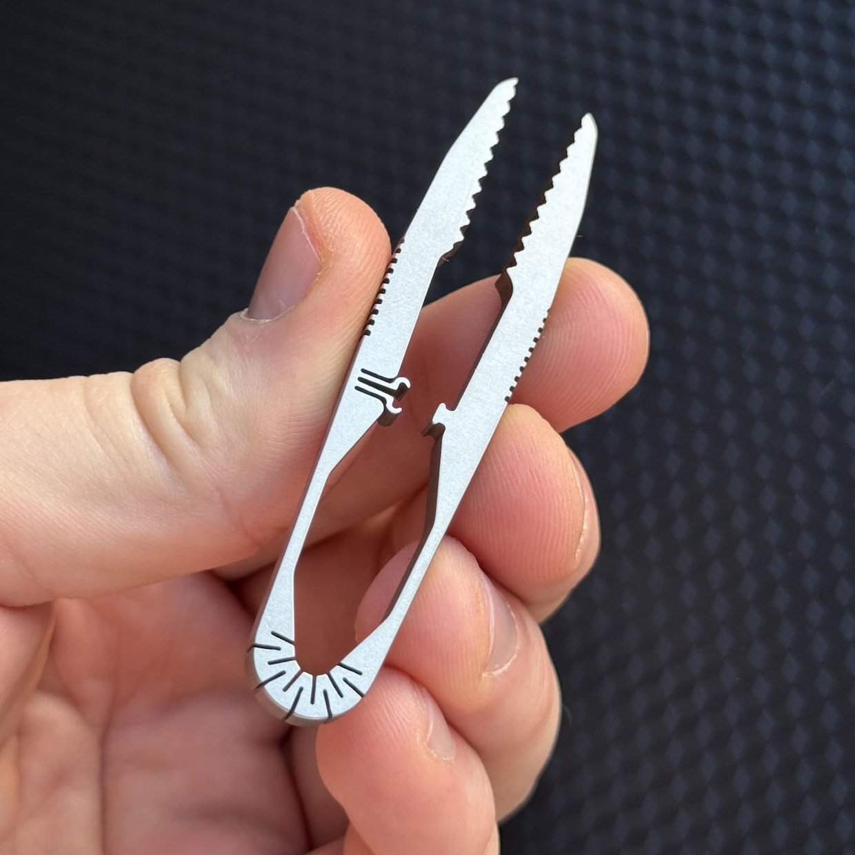 Titanium EDC Tweezers